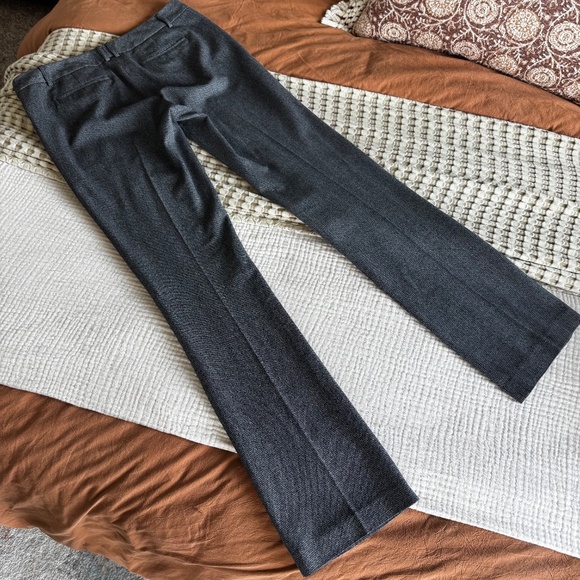 Express Columnist Women's Dress Trousers Dark Gray Size 8L - Picture 2 of 6